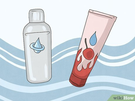 Lube can help make sex less painful.