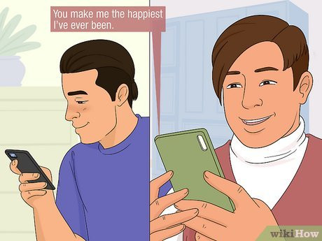 He’ll love hearing that he puts you in an incredible mood.