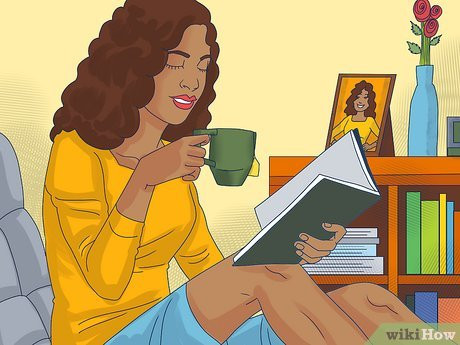 Step 3 Be happy being alone.