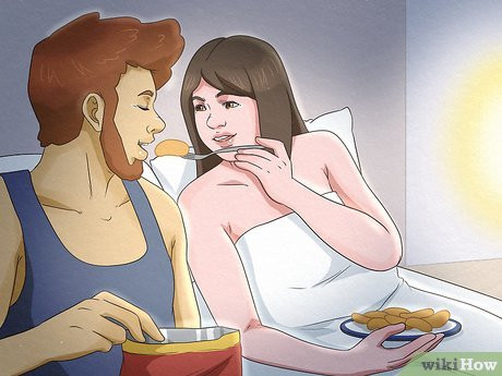 Don’t leave right after you two do the deed.