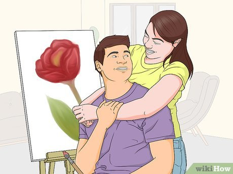 Step 1 Encourage him in his work and hobbies.