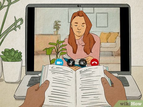 Take turns reading aloud to one another while on a call.