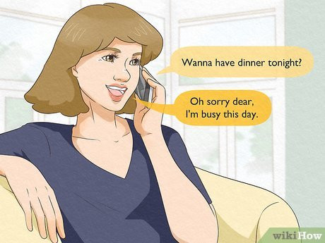 Make yourself less available.