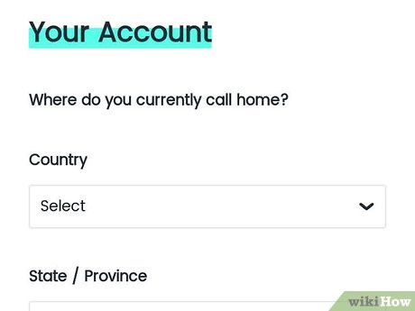 Step 3 Enter your information.