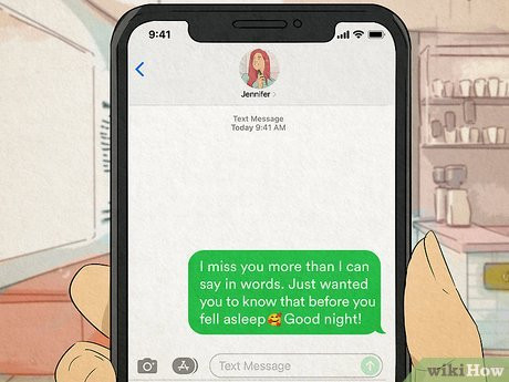 If you miss your girlfriend, she'd probably love to hear that.