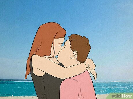 Step 2 If he’s significantly shorter, kissing may be a little awkward.