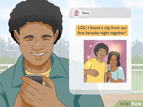 Send old pictures and videos to share some fun memories.